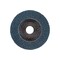 Pferd 4-1/2" x 5/8-11 Thd. POLIFAN Flap Disc - Z SG POWER STEELOX, Zirconia, 60 Grit, Conical 62323 - alternate 3